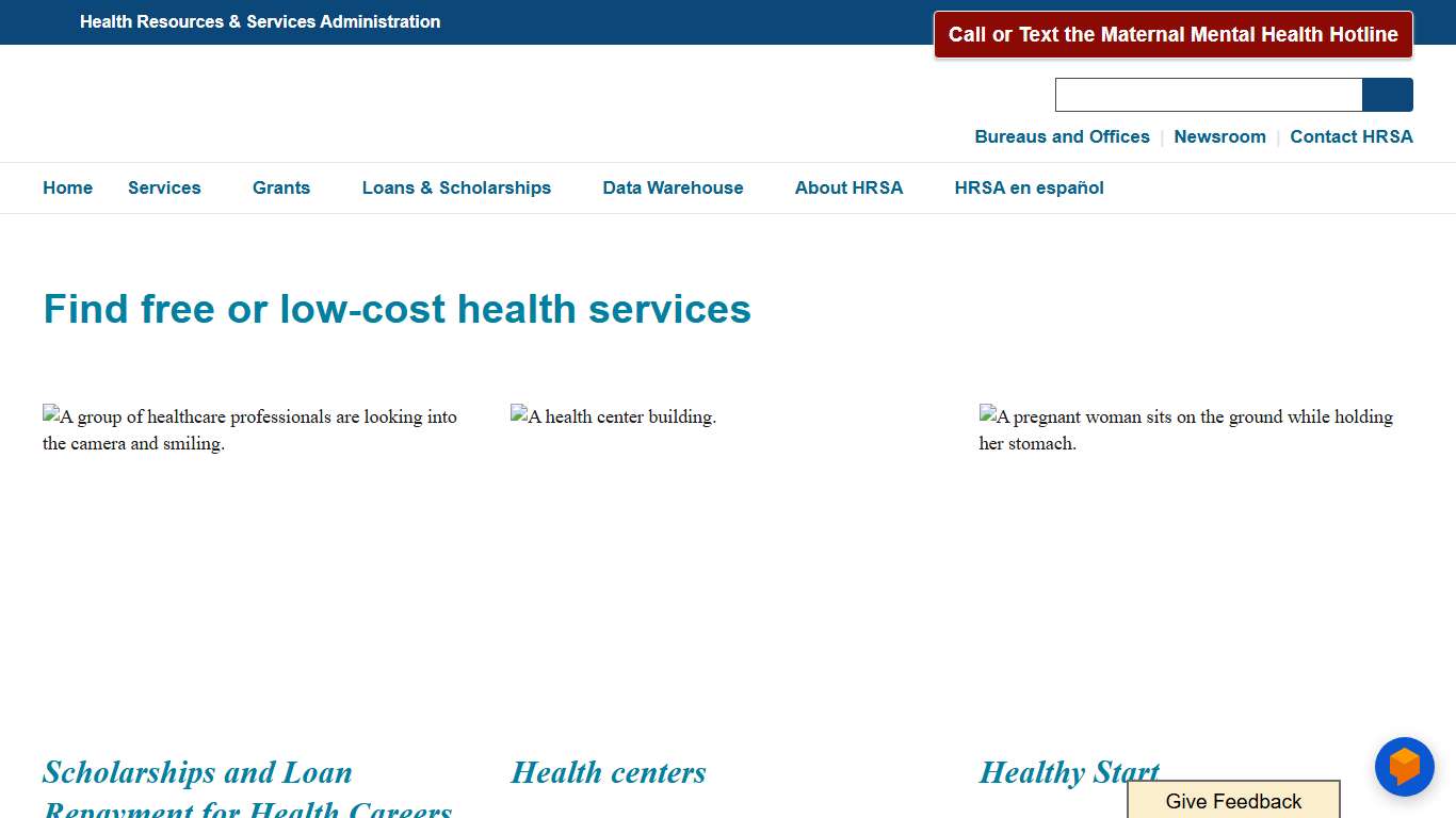 Health Resources and Services Administration HRSA